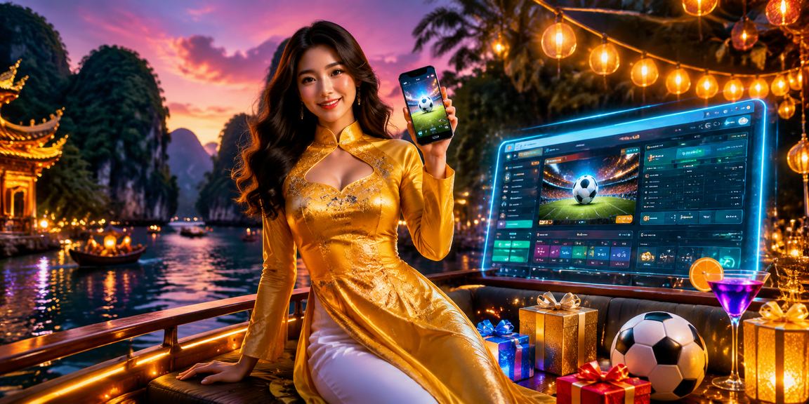 Người chơi Việt Nam xem kết quả cá cược trực tuyến trên màn hình